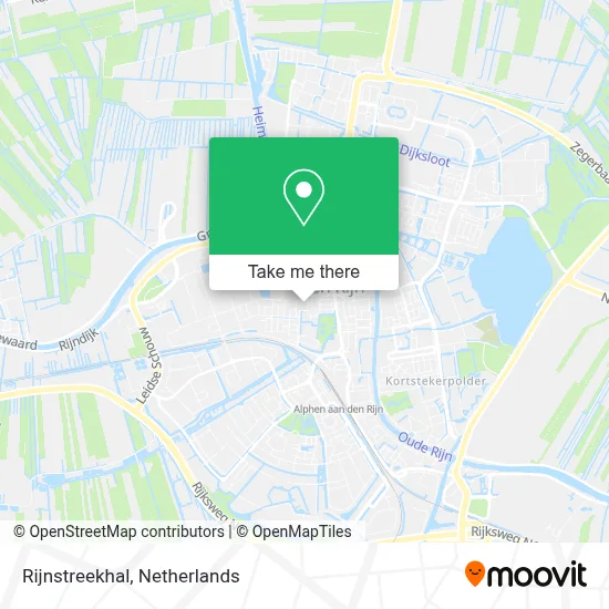 Rijnstreekhal map