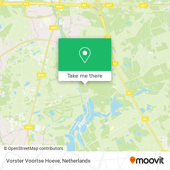 Vorster Voortse Hoeve map