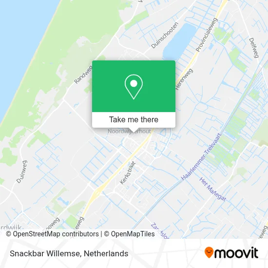 Snackbar Willemse map