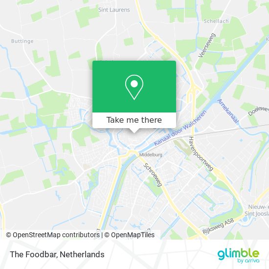 The Foodbar map