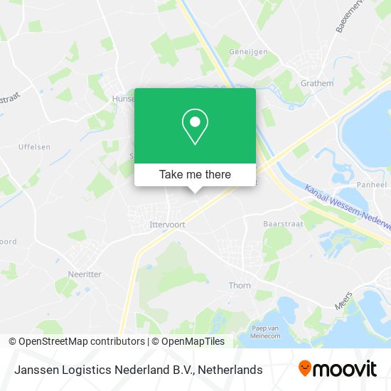 Janssen Logistics Nederland B.V. map