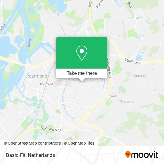 Basic-Fit map
