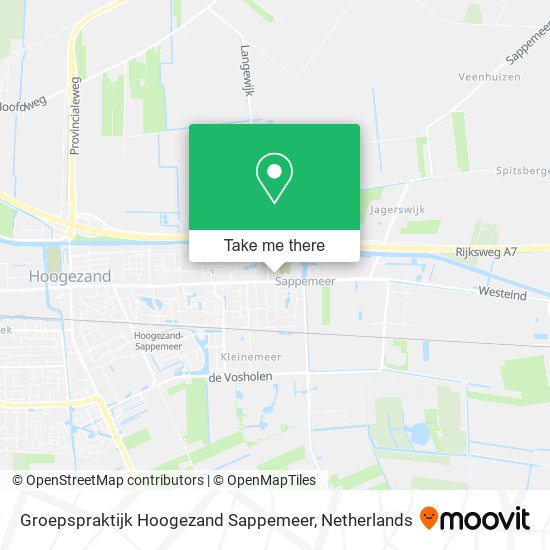 Groepspraktijk Hoogezand Sappemeer Karte