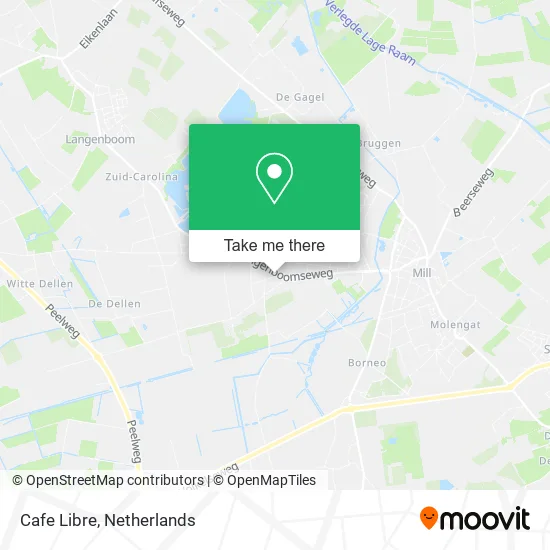 Cafe Libre map