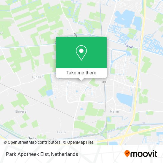 Park Apotheek Elst map