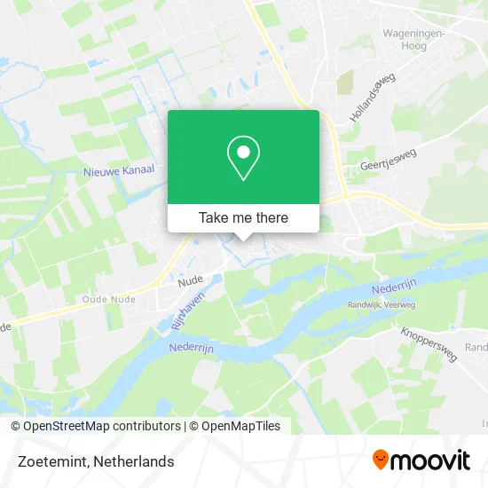 Zoetemint map