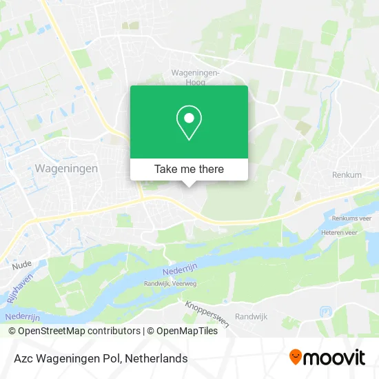 Azc Wageningen Pol map