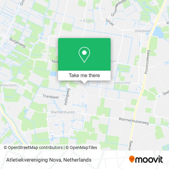 Atletiekvereniging Nova map