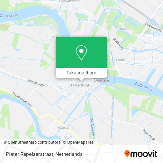 Pieter Repelaerstraat map