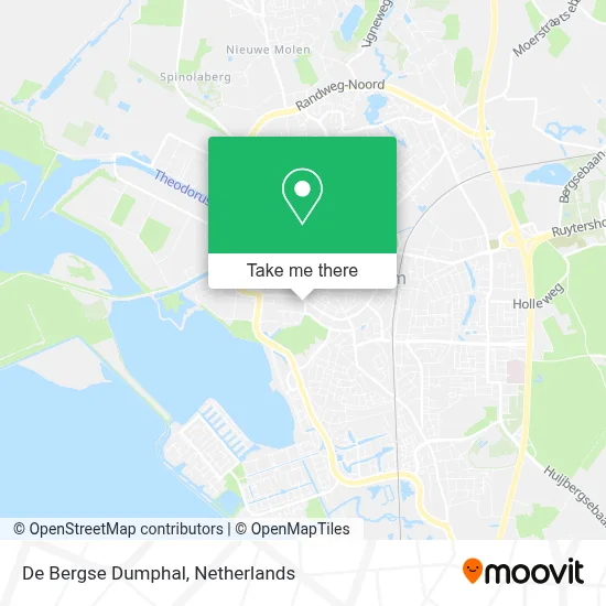 De Bergse Dumphal map