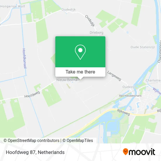 Hoofdweg 87 map