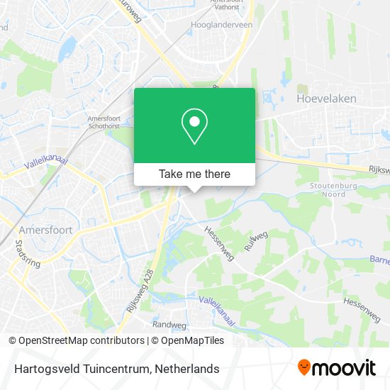 Hartogsveld Tuincentrum map