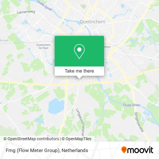 Fmg (Flow Meter Group) map