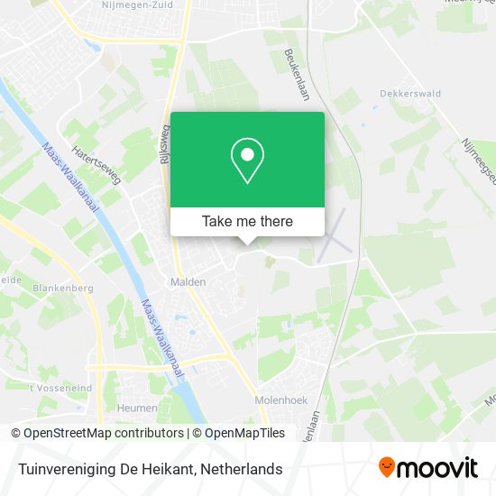 Tuinvereniging De Heikant map