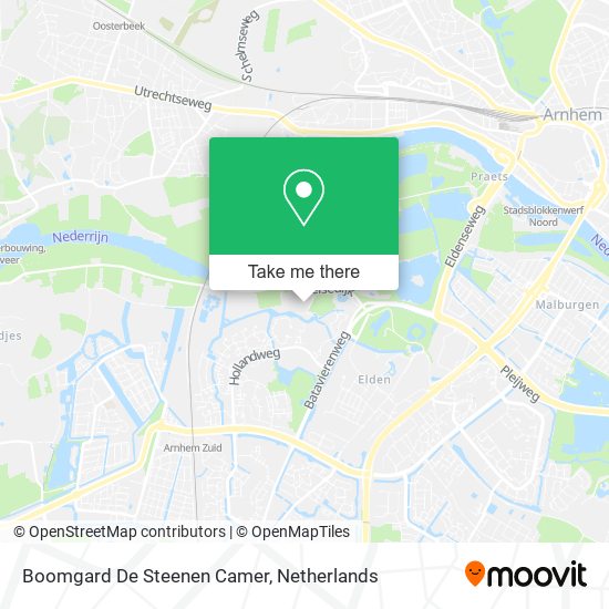 Boomgard De Steenen Camer map