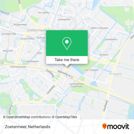 Zoetermeer Karte