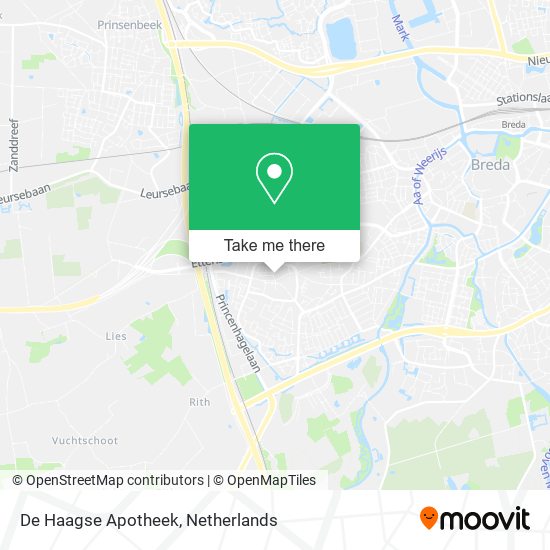 De Haagse Apotheek map