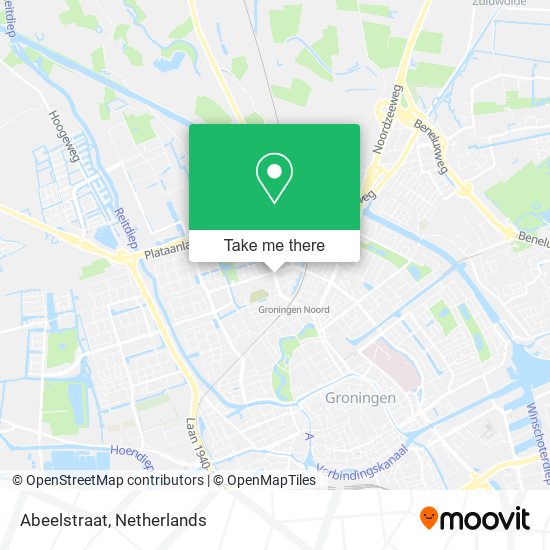 Abeelstraat map