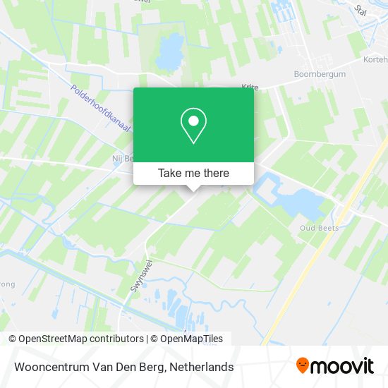 Wooncentrum Van Den Berg Karte