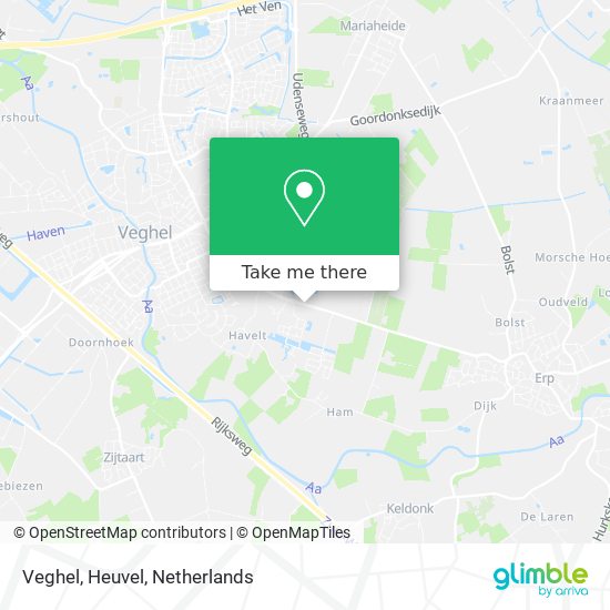 Veghel, Heuvel Karte