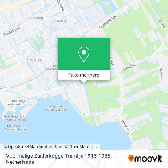 Voormalige Zuiderkogge-Tramlijn 1913-1935 map