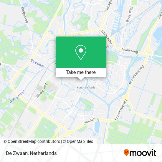 De Zwaan map