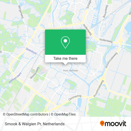 Smook & Walgien Pr map