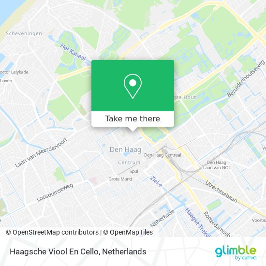 Haagsche Viool En Cello map