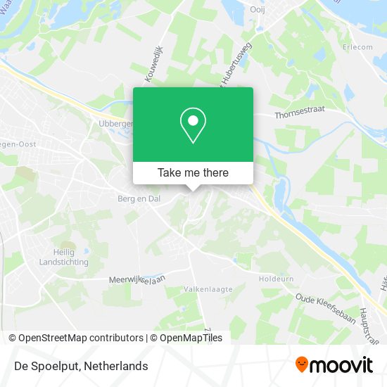 De Spoelput map