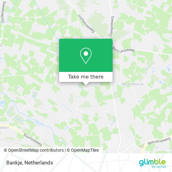 Bankje map