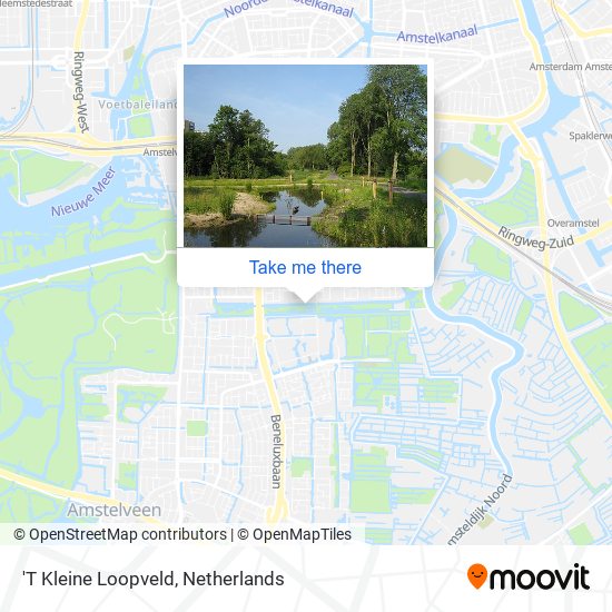 'T Kleine Loopveld map