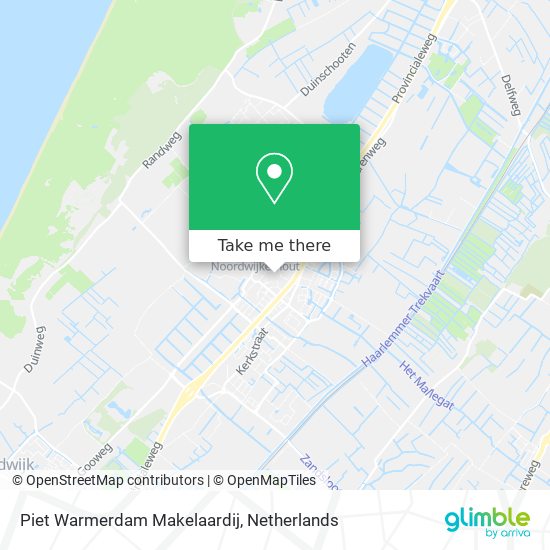 Piet Warmerdam Makelaardij map