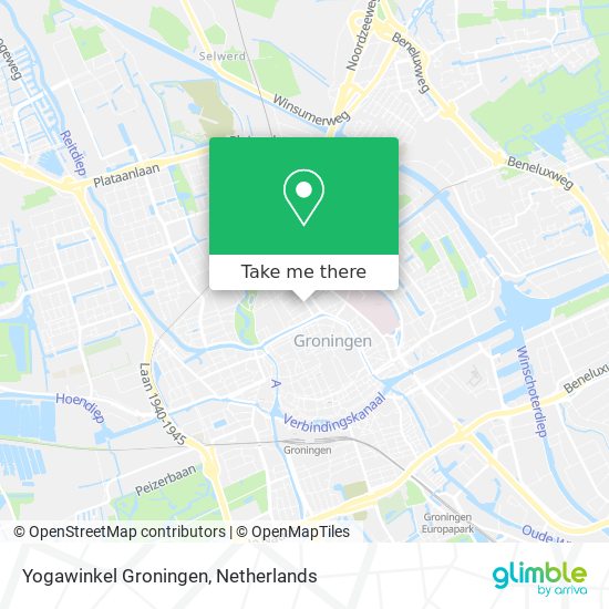 Yogawinkel Groningen Karte