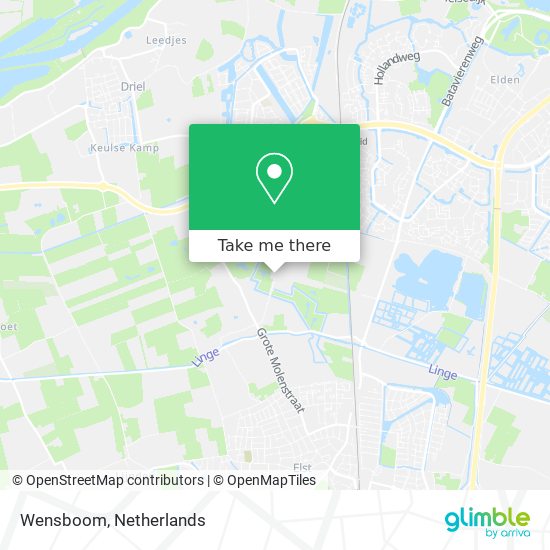Wensboom map