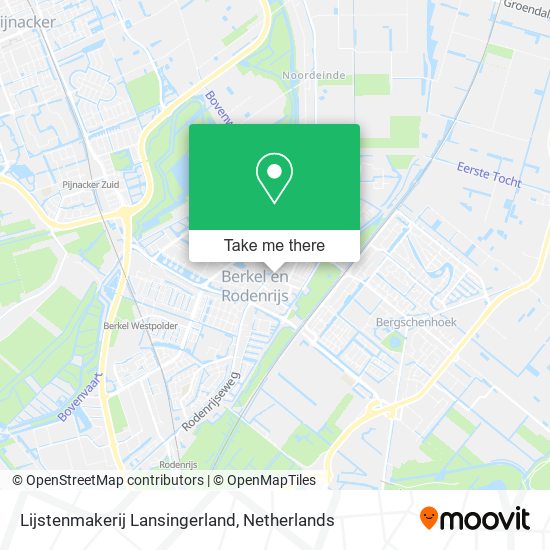 Lijstenmakerij Lansingerland map
