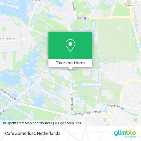 Café Zomerlust map