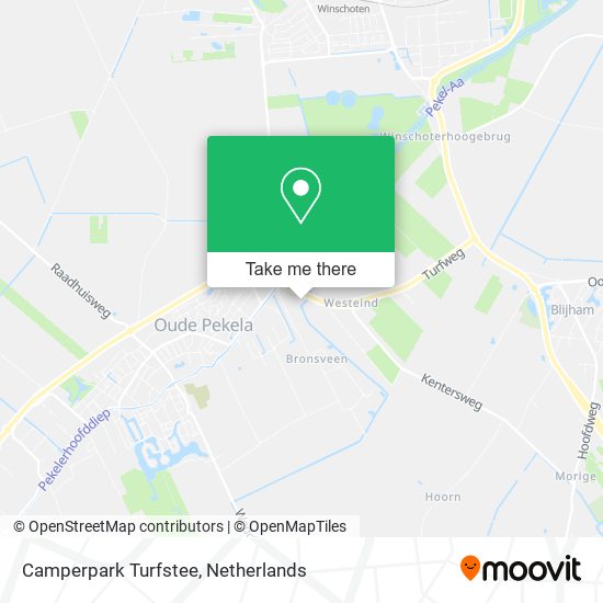 Camperpark Turfstee map