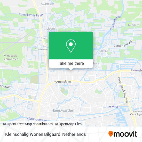 Kleinschalig Wonen Bilgaard map
