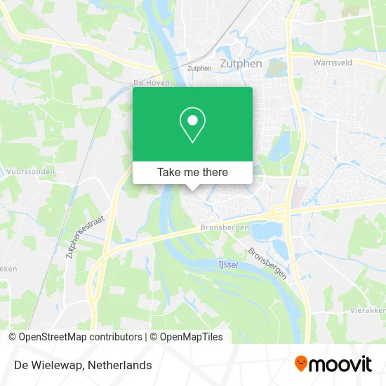 De Wielewap map