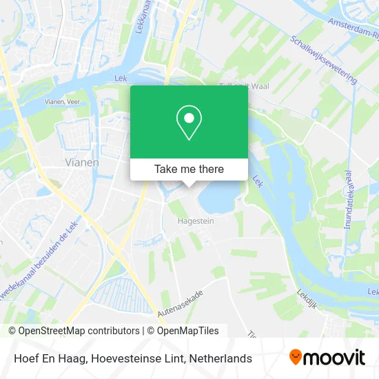 Hoef En Haag, Hoevesteinse Lint map