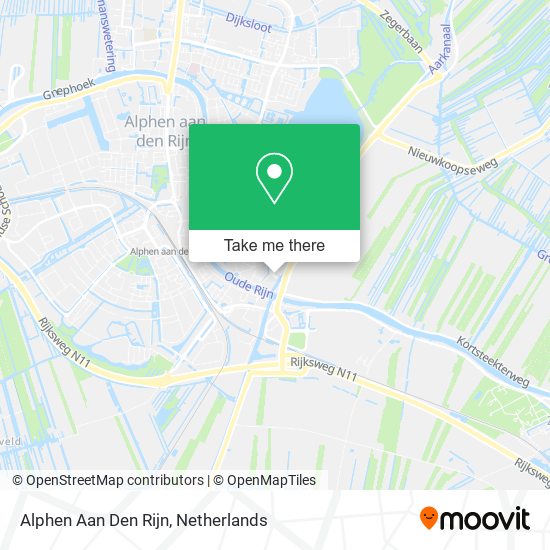 Alphen Aan Den Rijn map