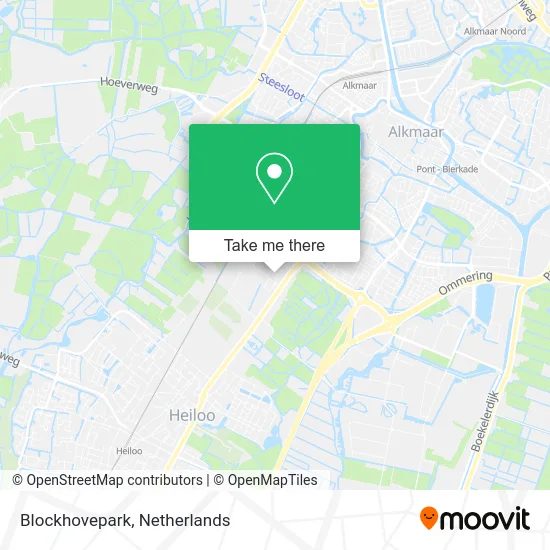 Blockhovepark map