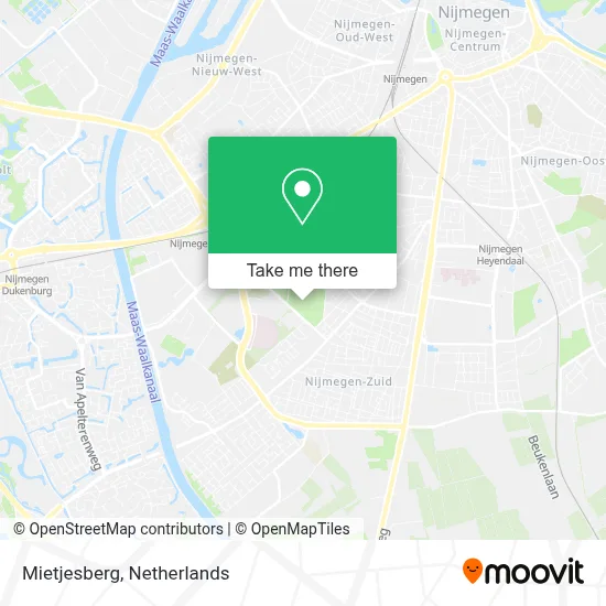 Mietjesberg map
