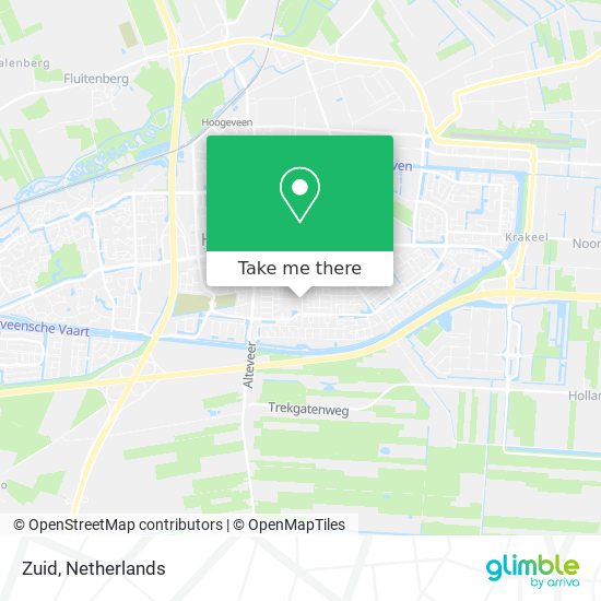 Zuid map