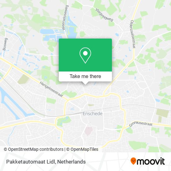 Pakketautomaat Lidl map