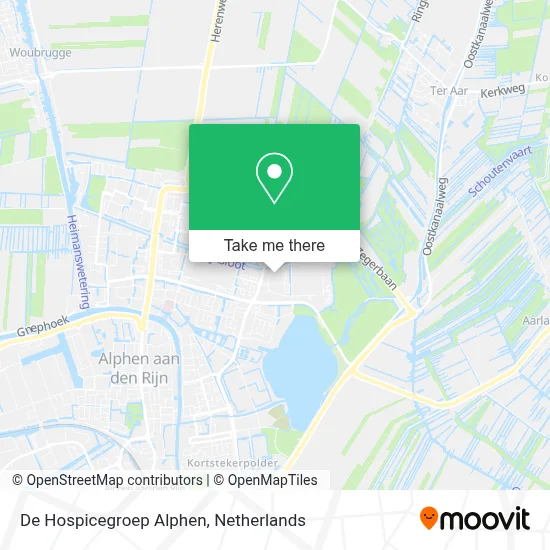 De Hospicegroep Alphen map