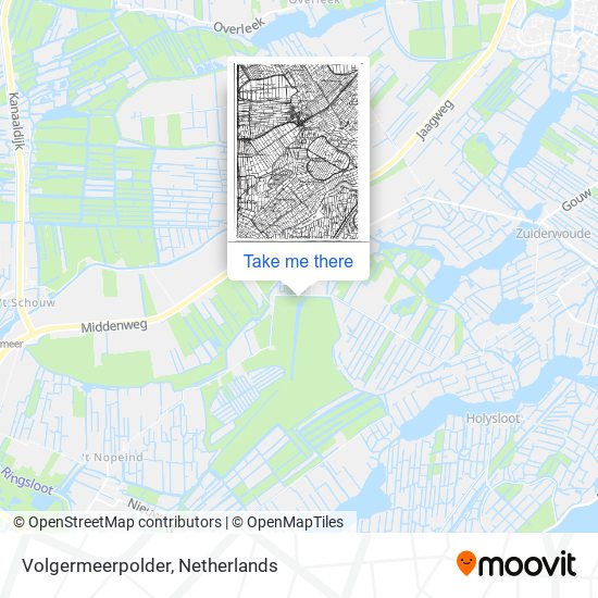 Volgermeerpolder map
