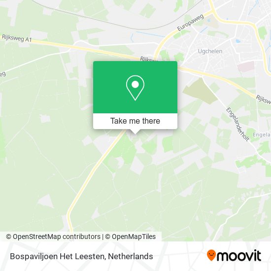 Bospaviljoen Het Leesten map