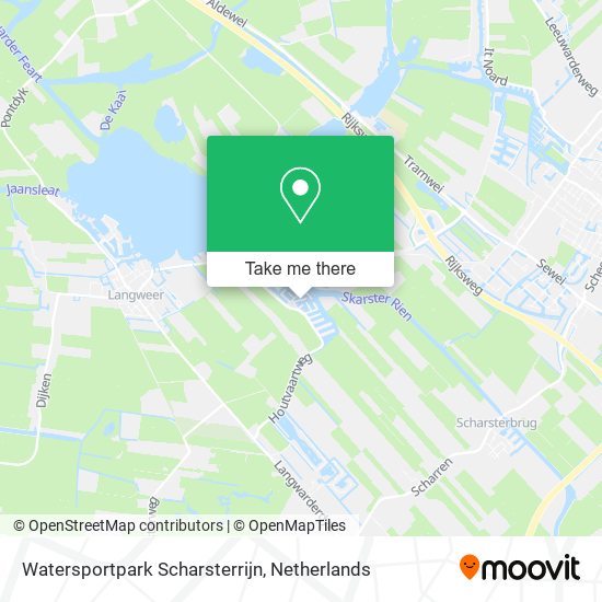Watersportpark Scharsterrijn map