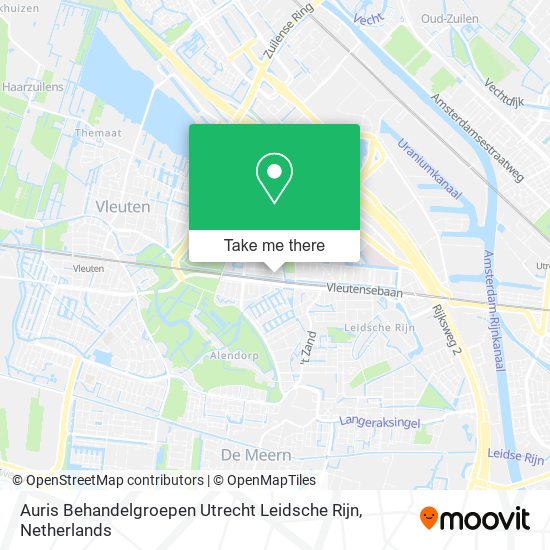 Auris Behandelgroepen Utrecht Leidsche Rijn map